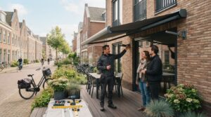 Knikarmscherm installateur in Dordrecht: zo kies je de juiste