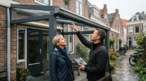 Terrasoverkapping lekkage repareren in Delft: zo pak je het aan