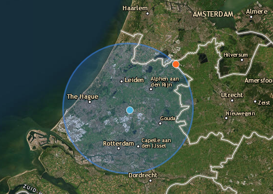 Werkgebied van Lamonta Zonwering